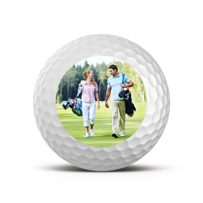 Wilson ULTRA Distance Golfbälle 12 Stück lose - Individuell bedruckt mit Foto,Text oder Logo! – Bild 4