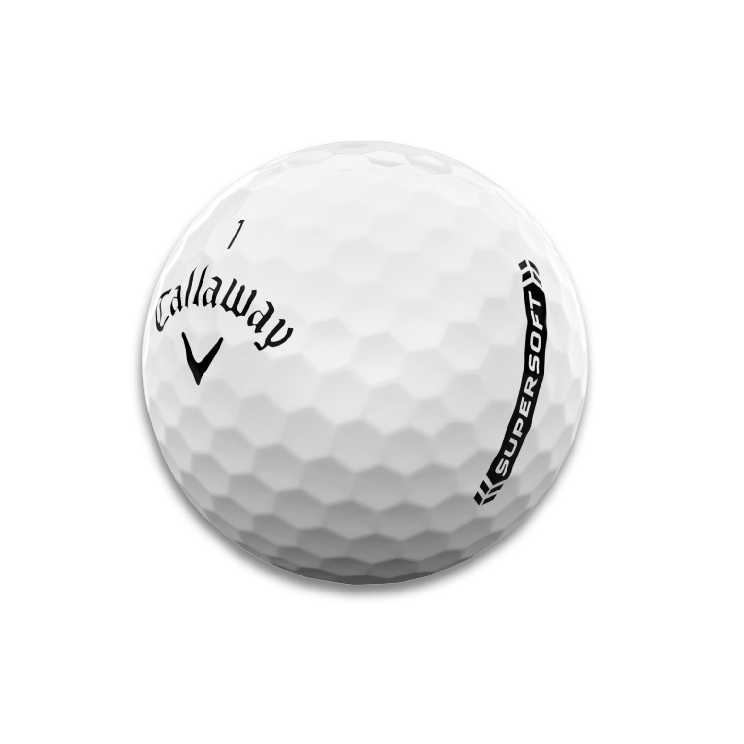 Callaway Supersoft Golfbälle 12 Stück - Individuell bedruckt mit Text, QR-Code, Logo oder Foto!