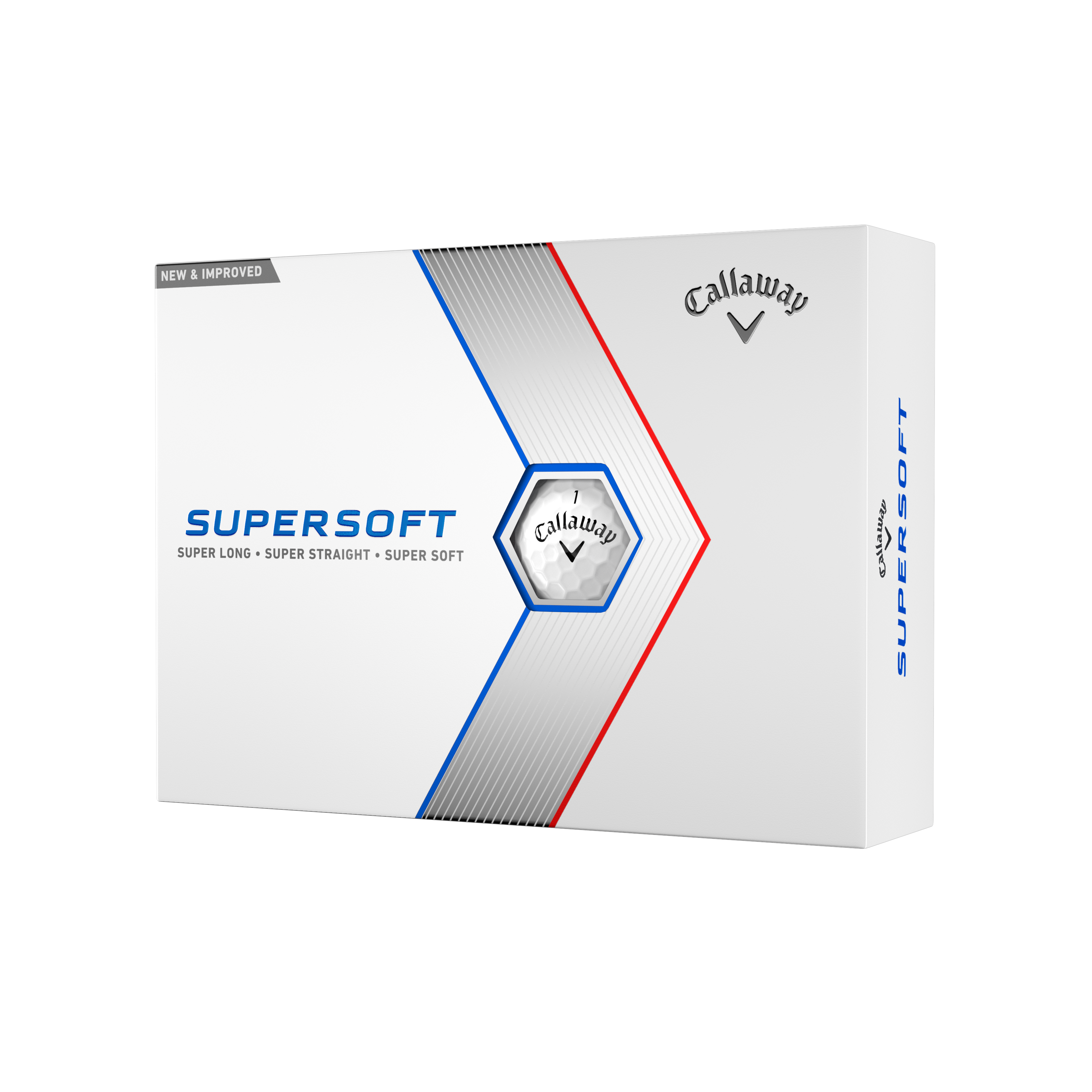 Callaway Supersoft Golfbälle 12 Stück - Individuell bedruckt mit Text, QR-Code, Logo oder Foto! – Bild 3